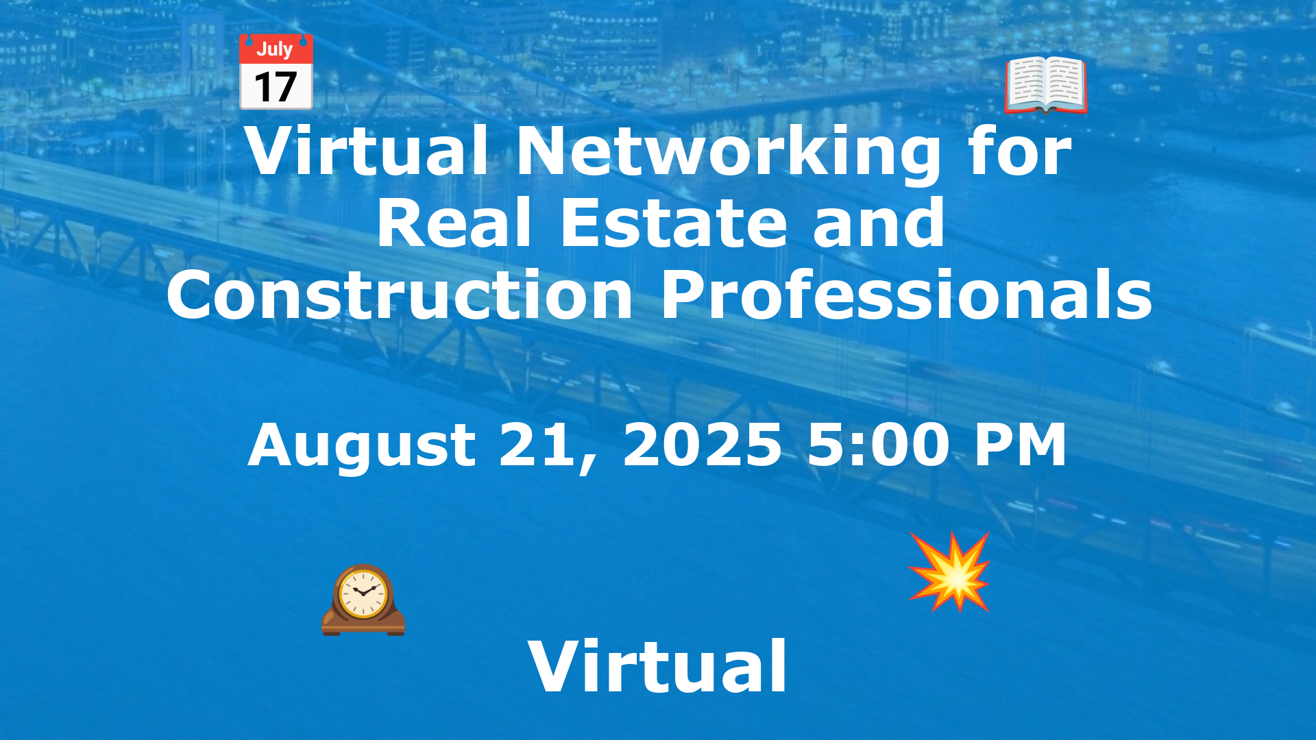 Virtual Networking for Real Estate and Construction Professionals event image